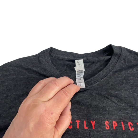 Threadfast Ghost Tequila T-Shirt Mens S Graphic Gray Oversized Gothic Grunge Cas - Picture 3 of 6